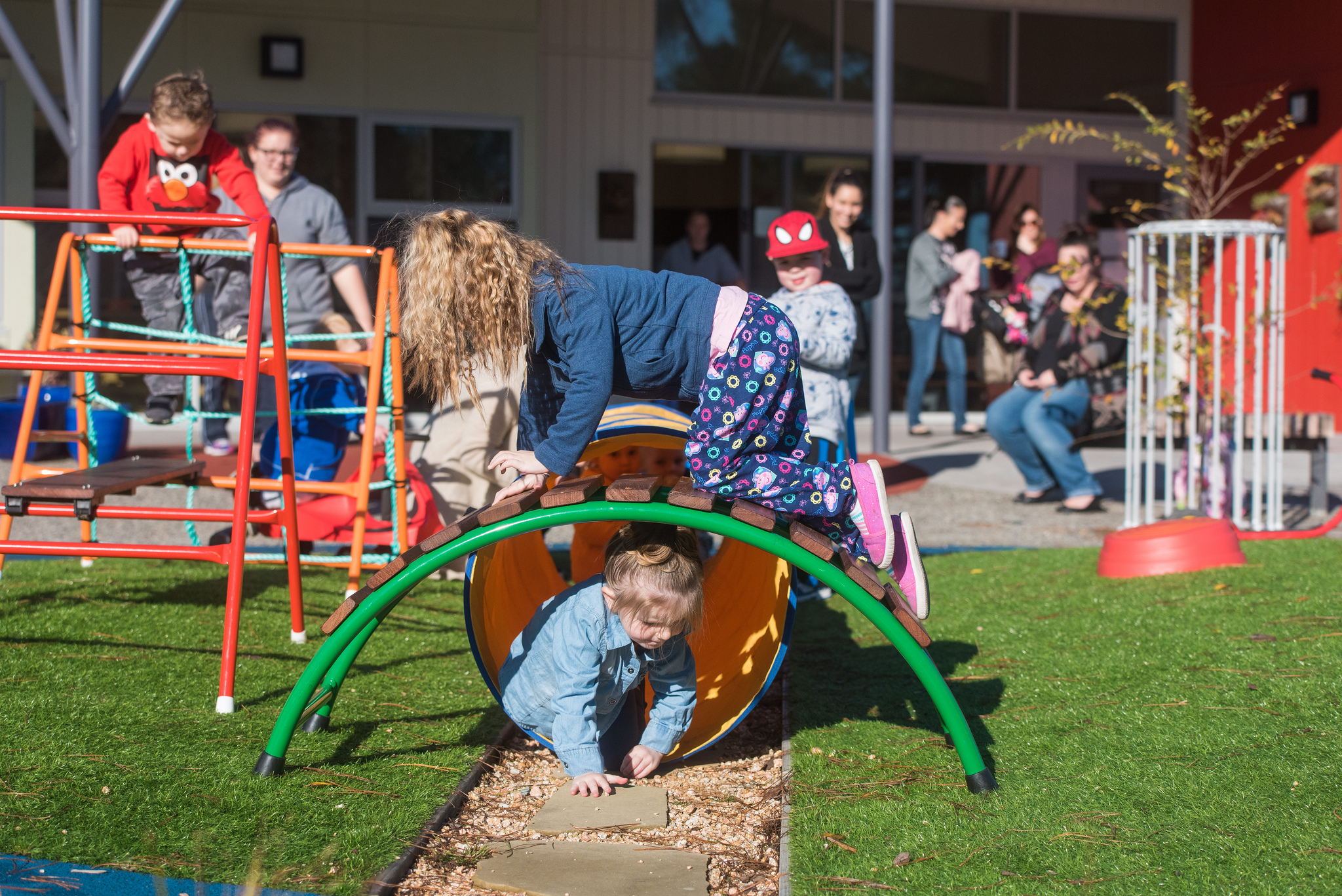 Children playing at CFC